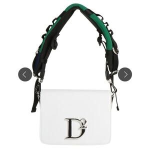 DSQUARED2 2-Way Flap Bag with Padded Extendable & Removable Strap
